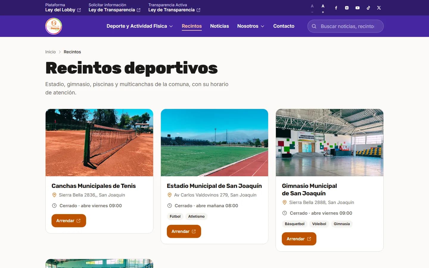 Recintos